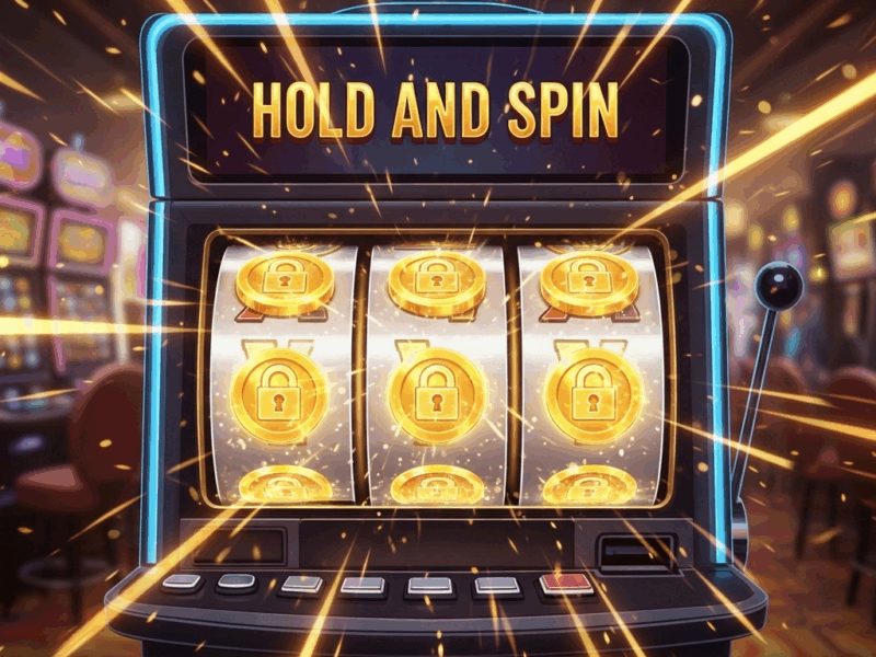 Slot dengan fitur hold and spin